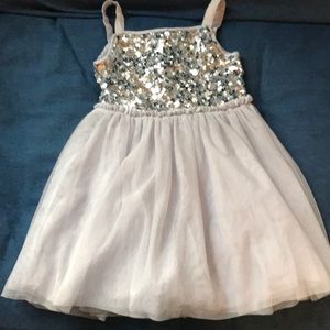 Mini Boden Sparkle Dress size 5-6Y